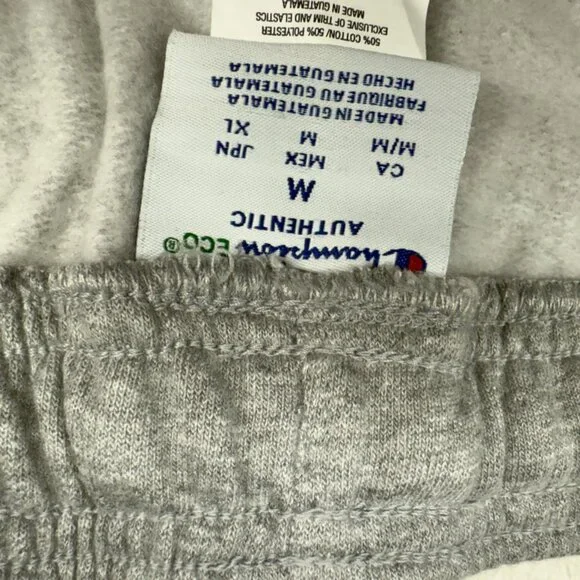 authentic M&M’s x Champion grey sweatpants limited edition